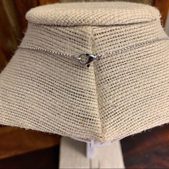 Platinum Plated Ball Chain Holy Ghost Cross Pendant Necklace - Picture 5 of 5